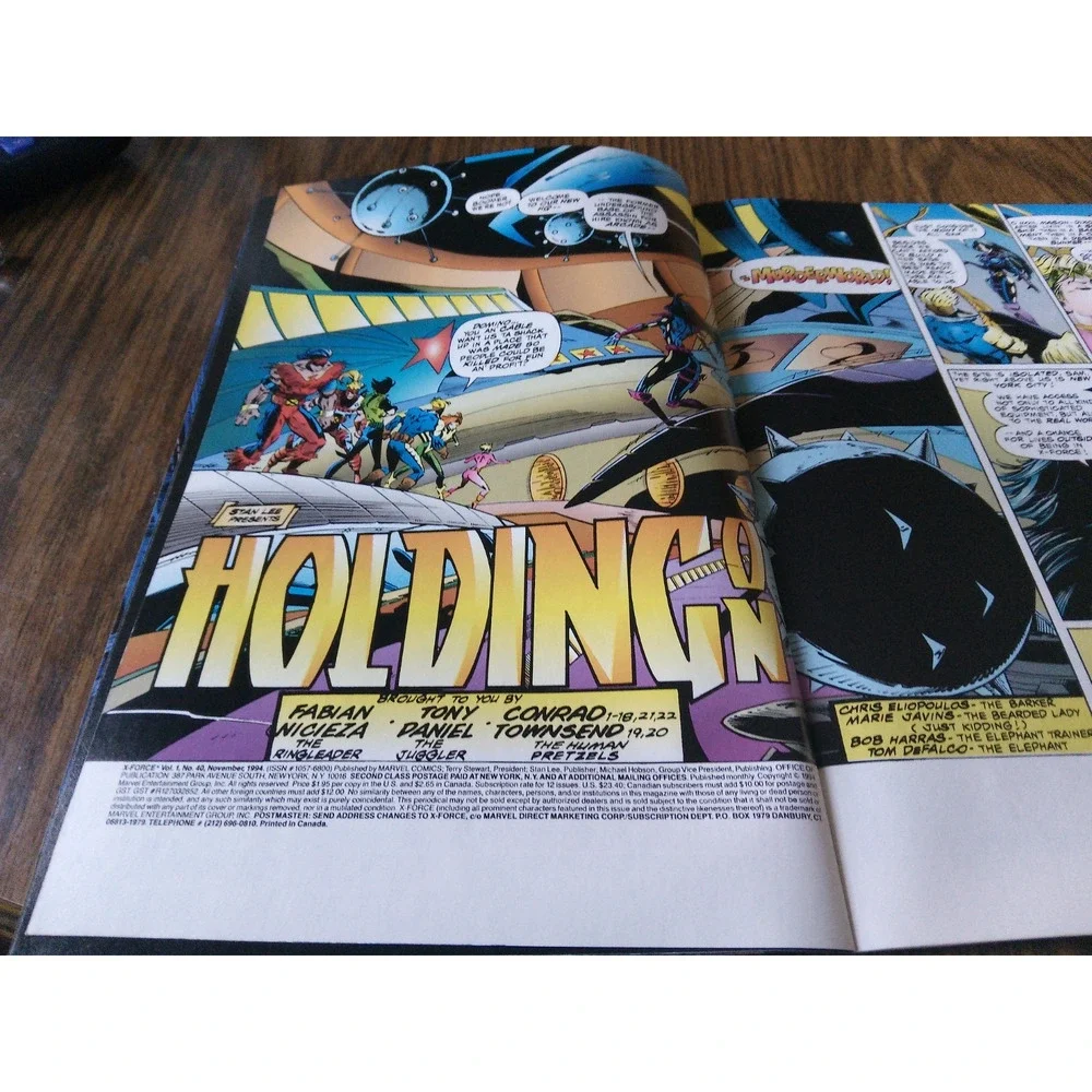 X-Force #40 (November 1994 Marvel Comics)